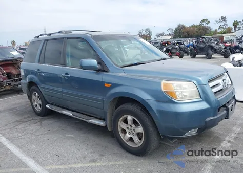 2008 Honda Pilot Ex-L from USA, damaged, VIN 5FNYF28538B017823